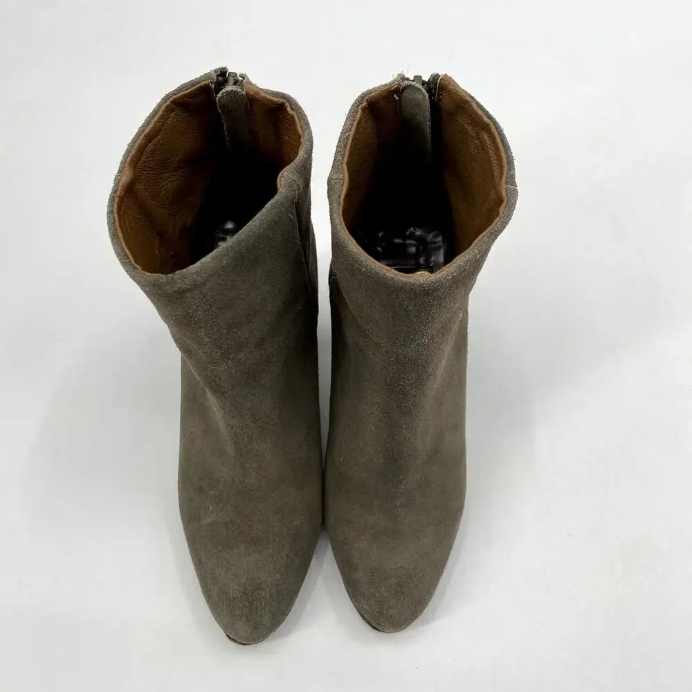 Freebird Harlo suede block heel Bootie